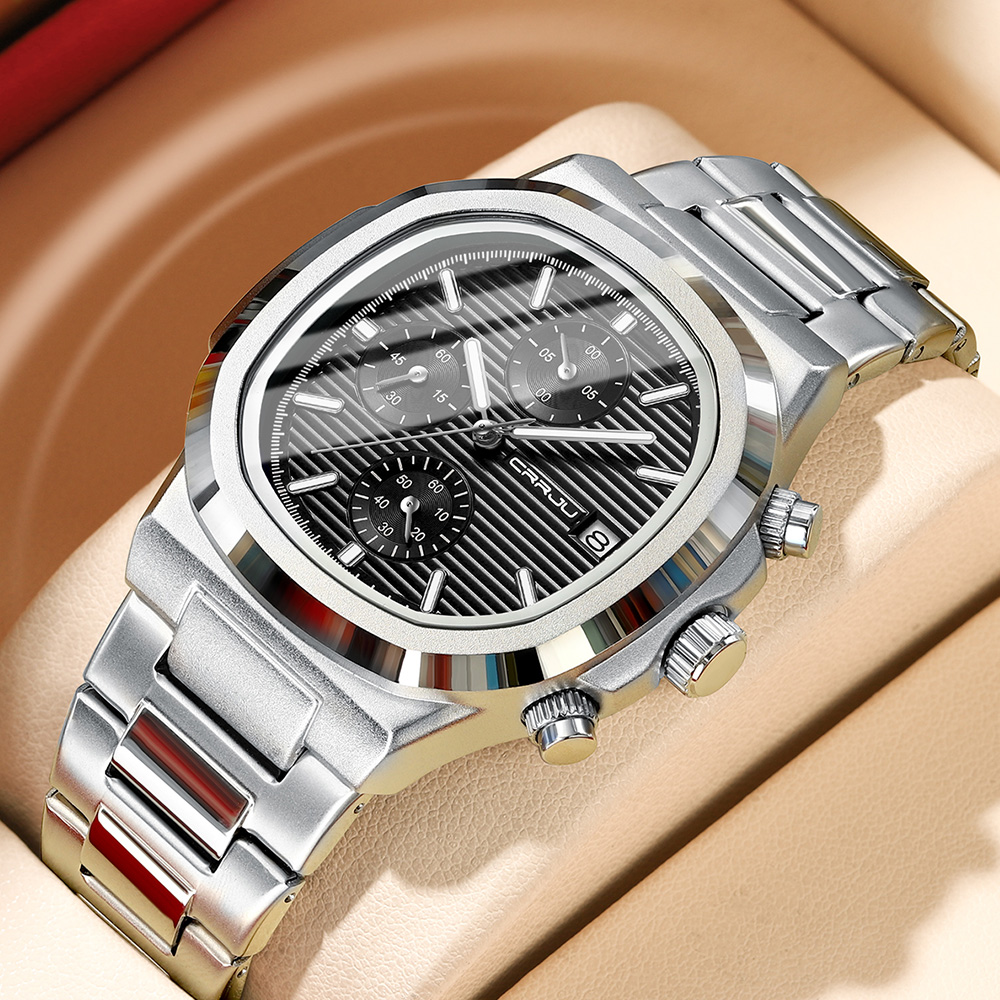 Luxury Watch Investment - CRRJU Men Watch Top Brand Luxury