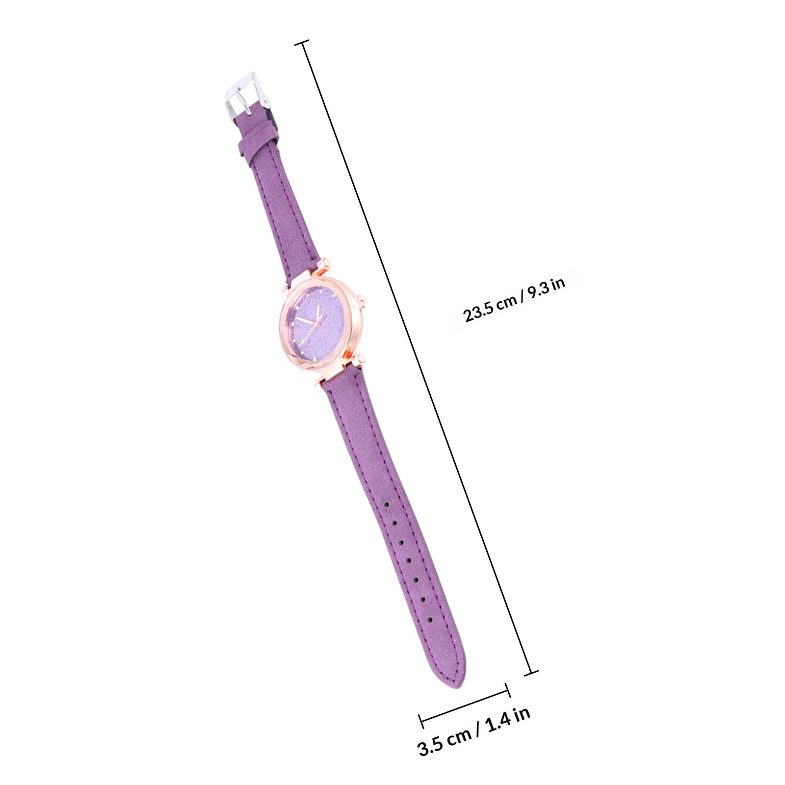 2Pcs Female Wrist Watch Ladies - Luxury Watch Gift For Her recension och pris