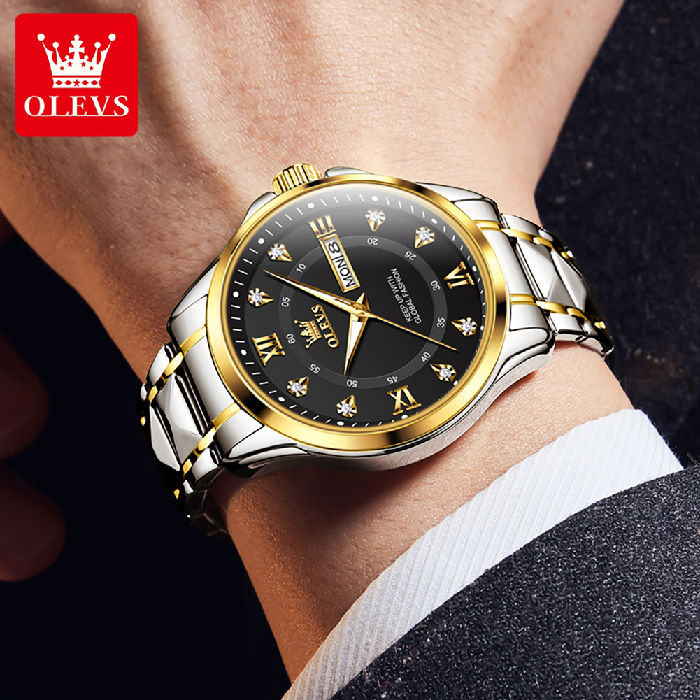 OLEVS Men's Watches Luxury Fas - Luxury Watch Top 10 recension och pris