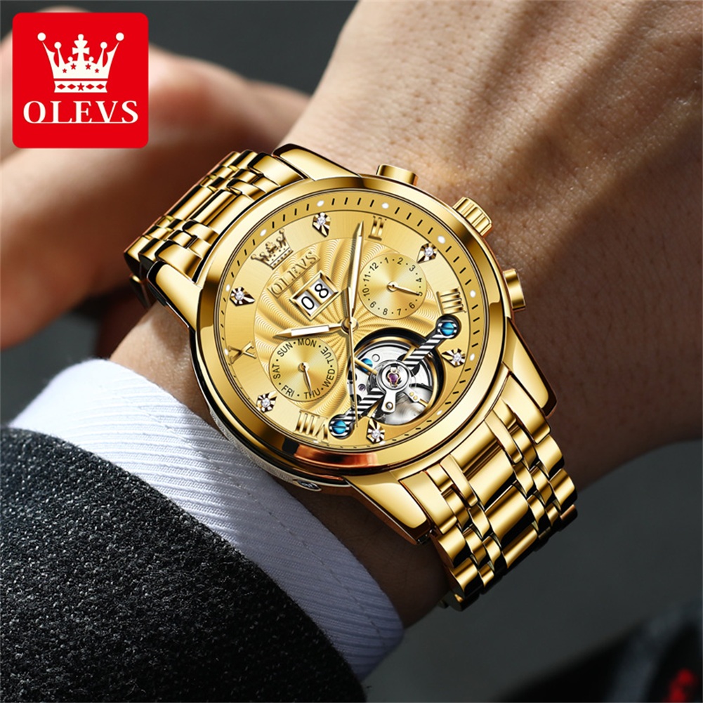 OLEVS 9910 Brand Original Auth - Luxury Watch Maker recension och pris