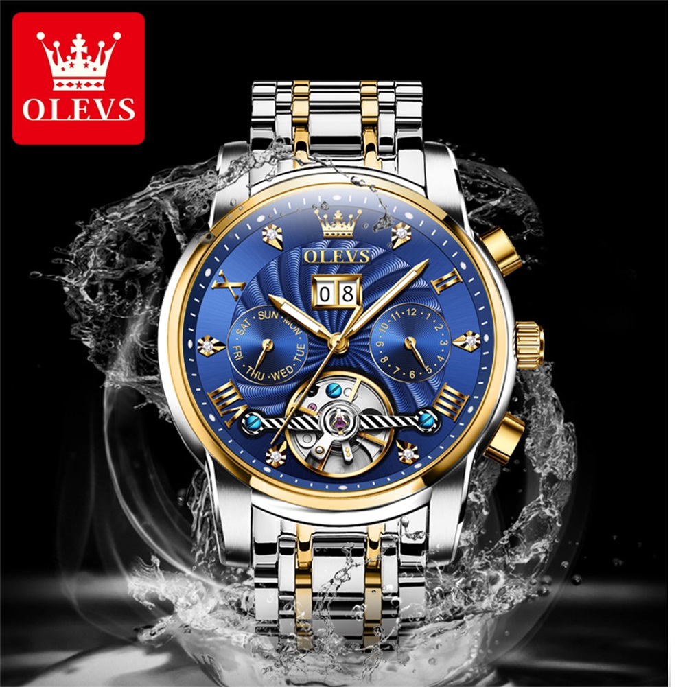 OLEVS 9910 Brand Original Auth - Luxury Watch Maker recension och pris