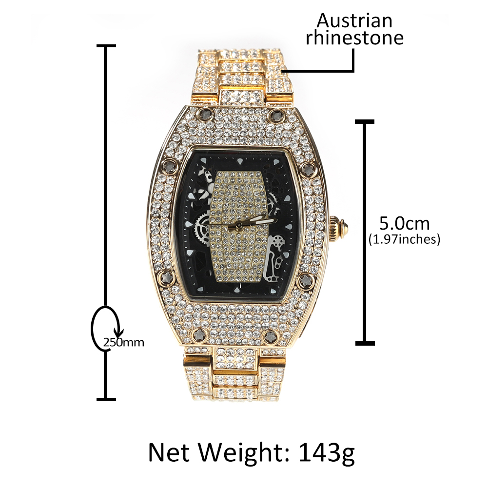 THE BLING KING Big Men's Watch - Luxury Watch Iceberg recension och pris