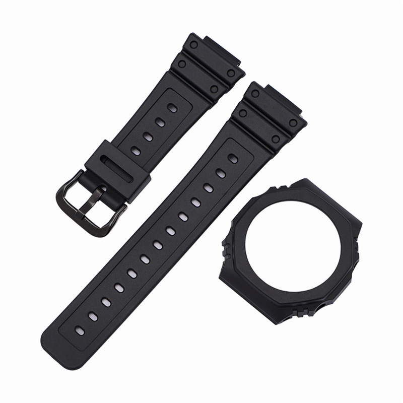 Resin Strap + Case For Casio G - Casio Watch G-Shock Ga-2100 recension och pris